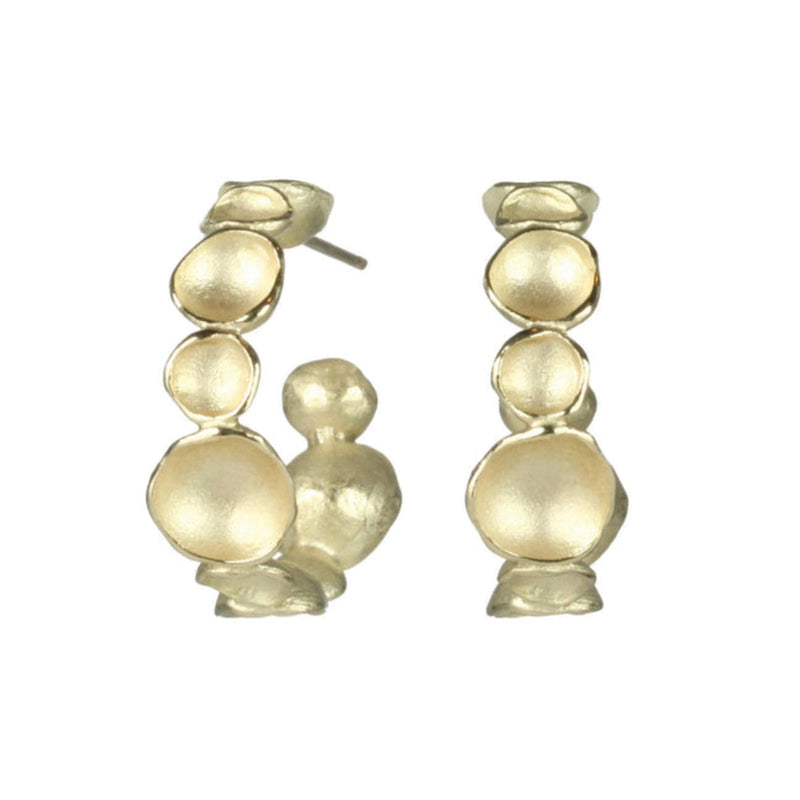 Sarah Richardson Earrings Vermeil Pod Hoop Earrings