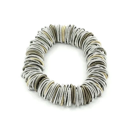 Sea Lily Bracelets Gold/Silv Spring Ring Br